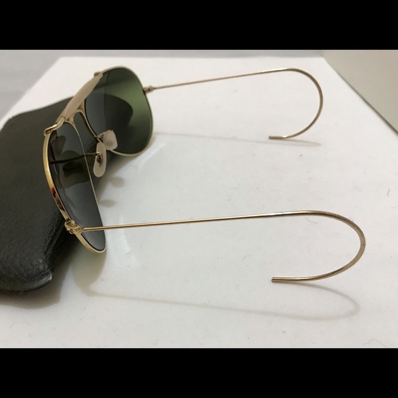 New Vintage B&L Ray Ban 58mm Aviator Sunglasses - Picture 7 of 8